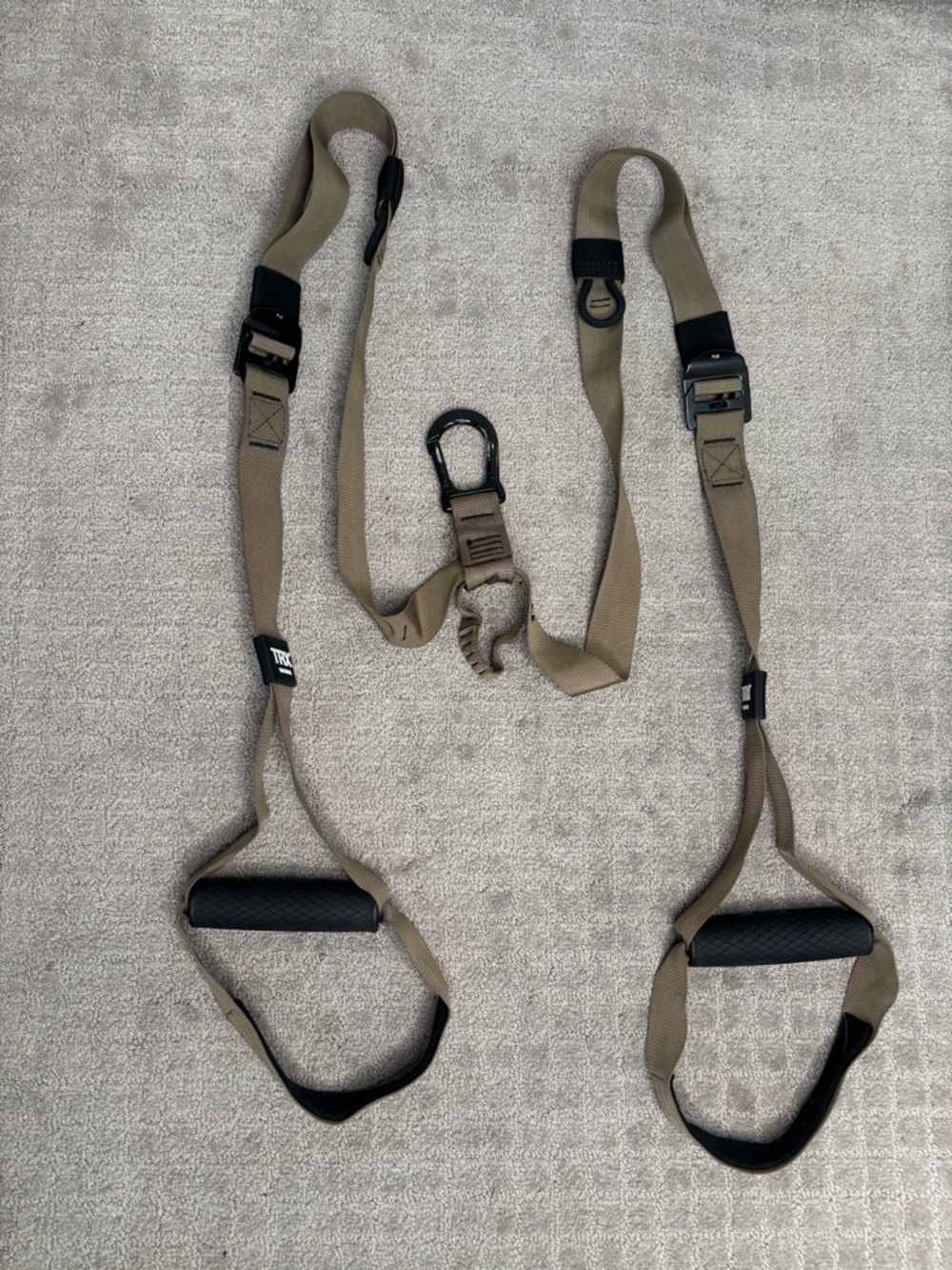 TRX Tactical Men’s Suspension Straps — Black & Military Green (LG Loops)